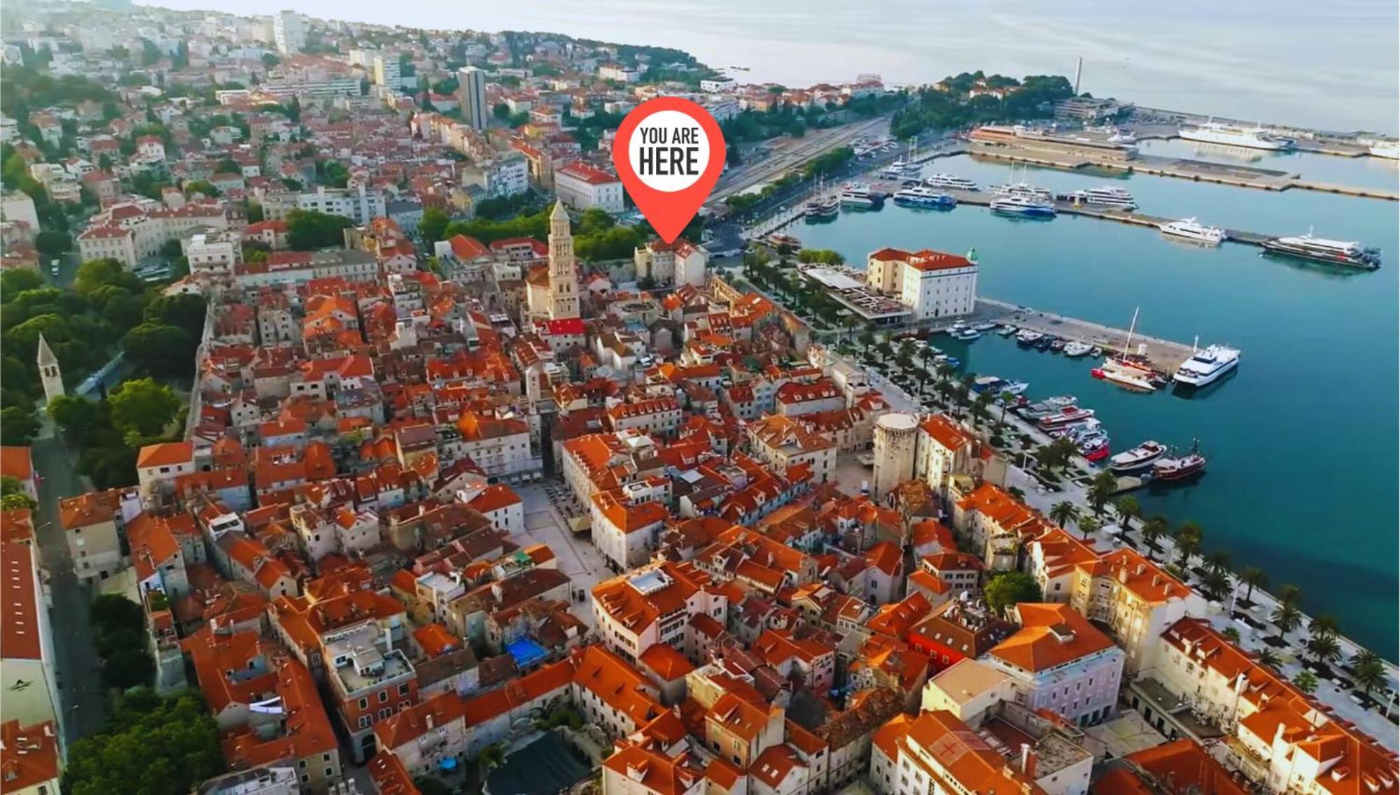 Diocletian Tower - Bella Vista & Palazzo Split Ngoại thất bức ảnh
