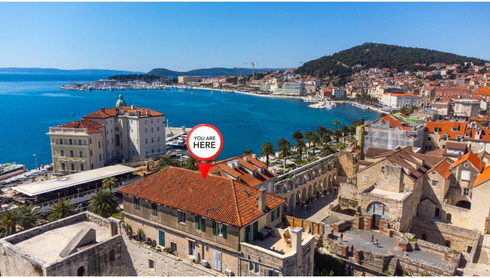Diocletian Tower - Bella Vista & Palazzo Split Ngoại thất bức ảnh